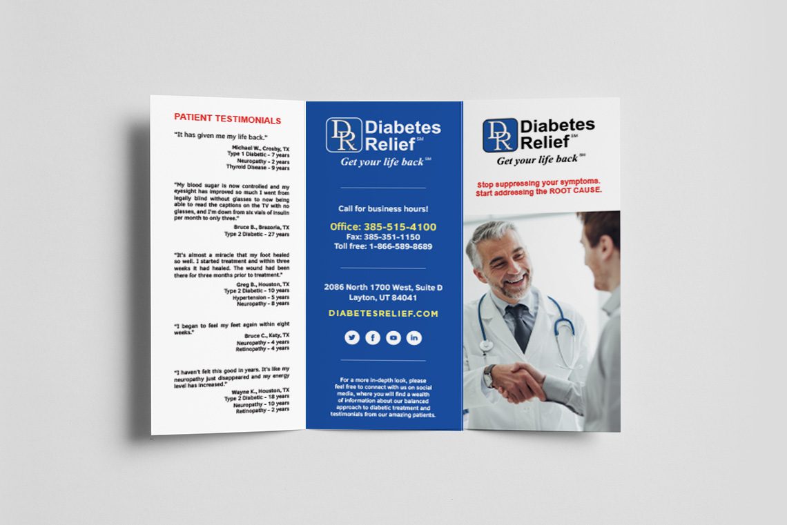 Diabetes Relief Trifold