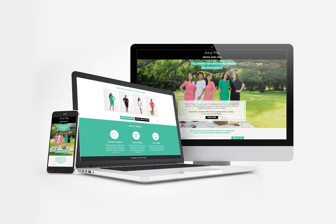 Sisterly Village LP Top Banner