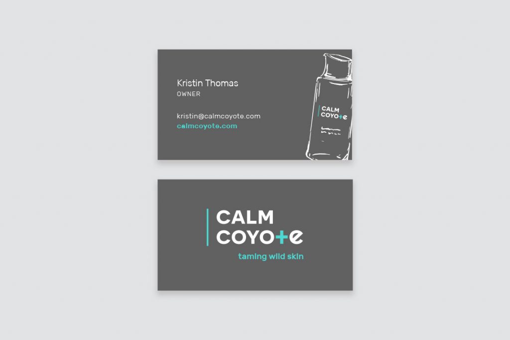 Calm Coyote Business Card